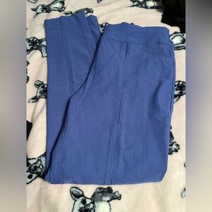 Chico's Blue Pants stretch material